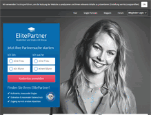 Tablet Screenshot of elitepartner.ch